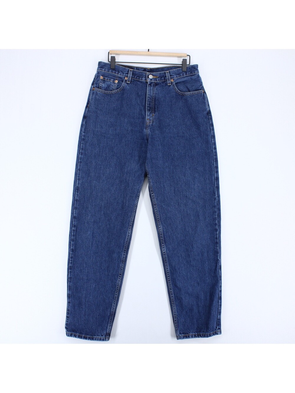 Vintage Levis 560 Jeans Womens 12 Blue Loose Fit Straight Leg High Rise Mom Y2K